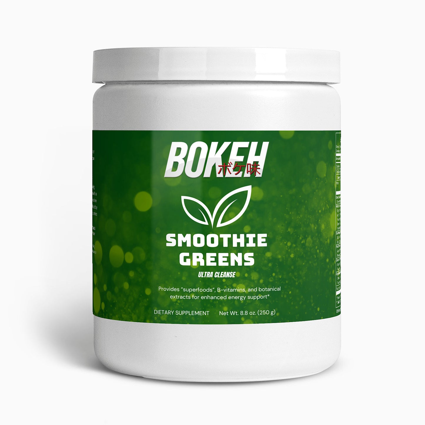 Bokeh Smoothie Greens