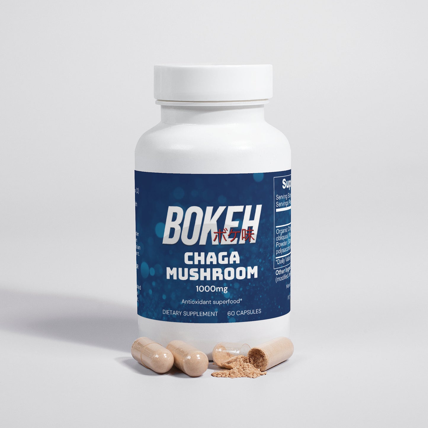 Bokeh Chaga Mushroom Capsules