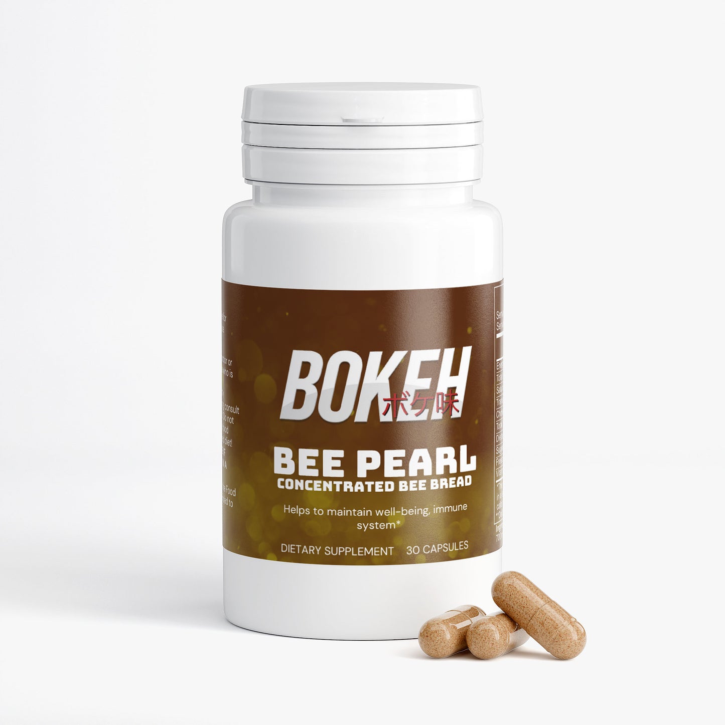 Bokeh Bee Pearl Capsules