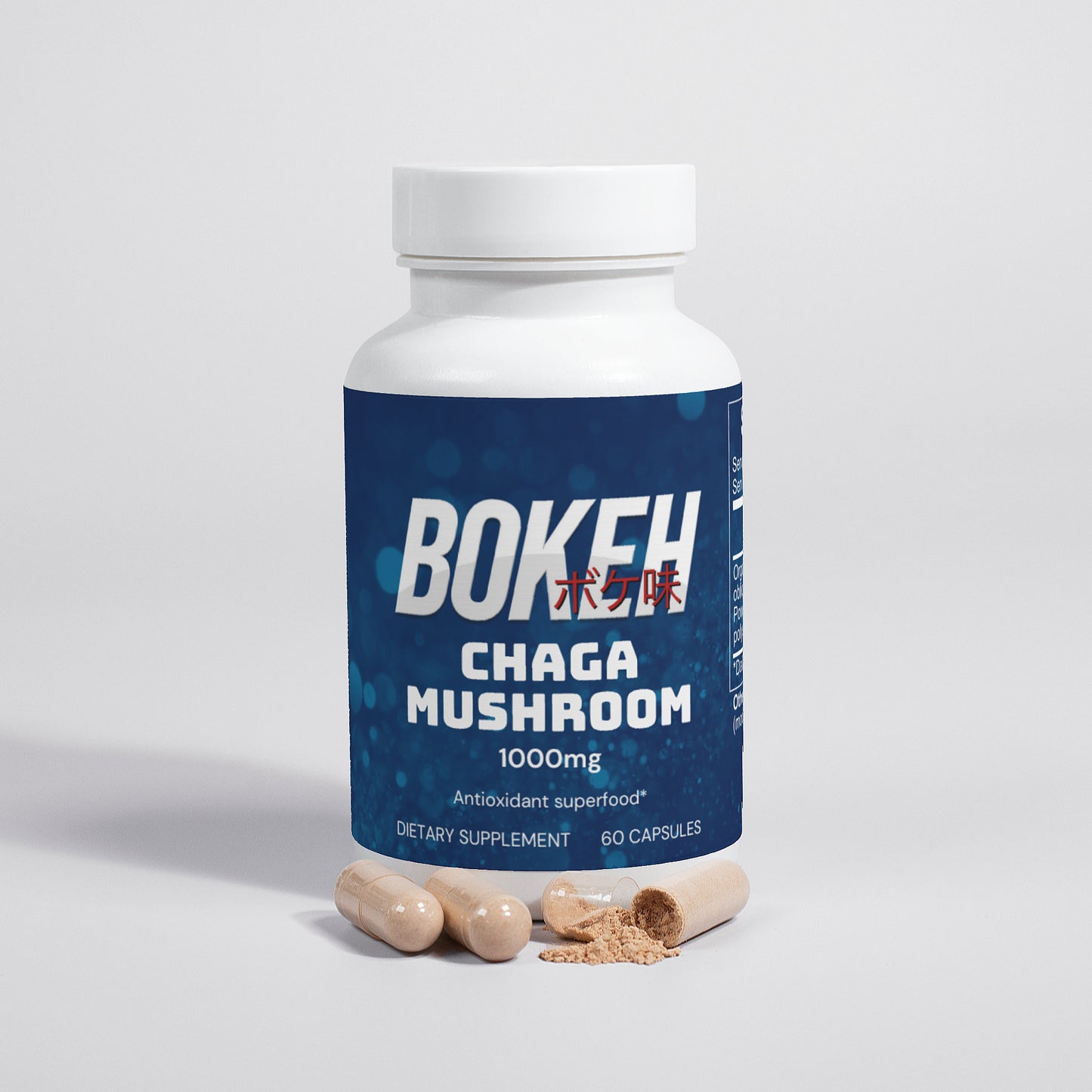 Bokeh Chaga Mushroom Capsules