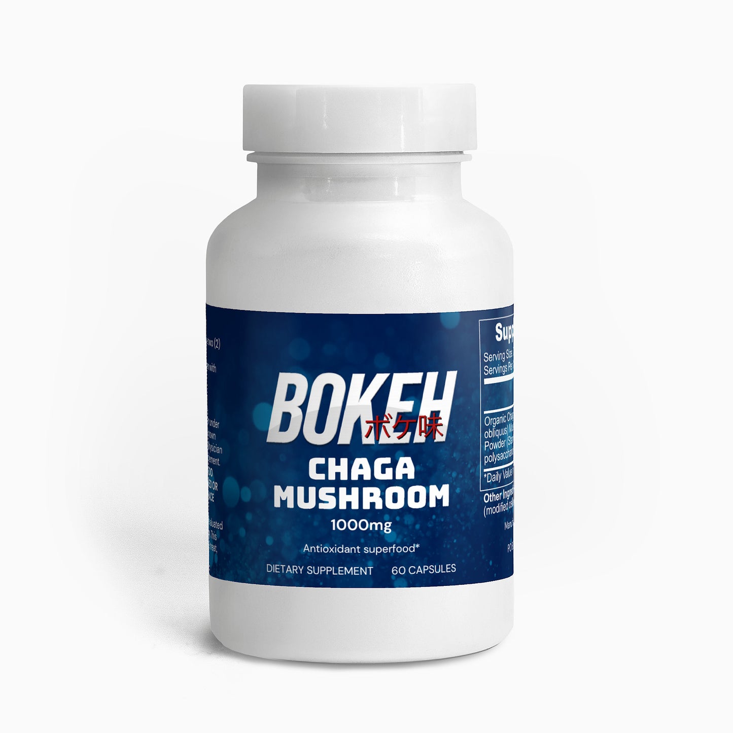 Bokeh Chaga Mushroom Capsules